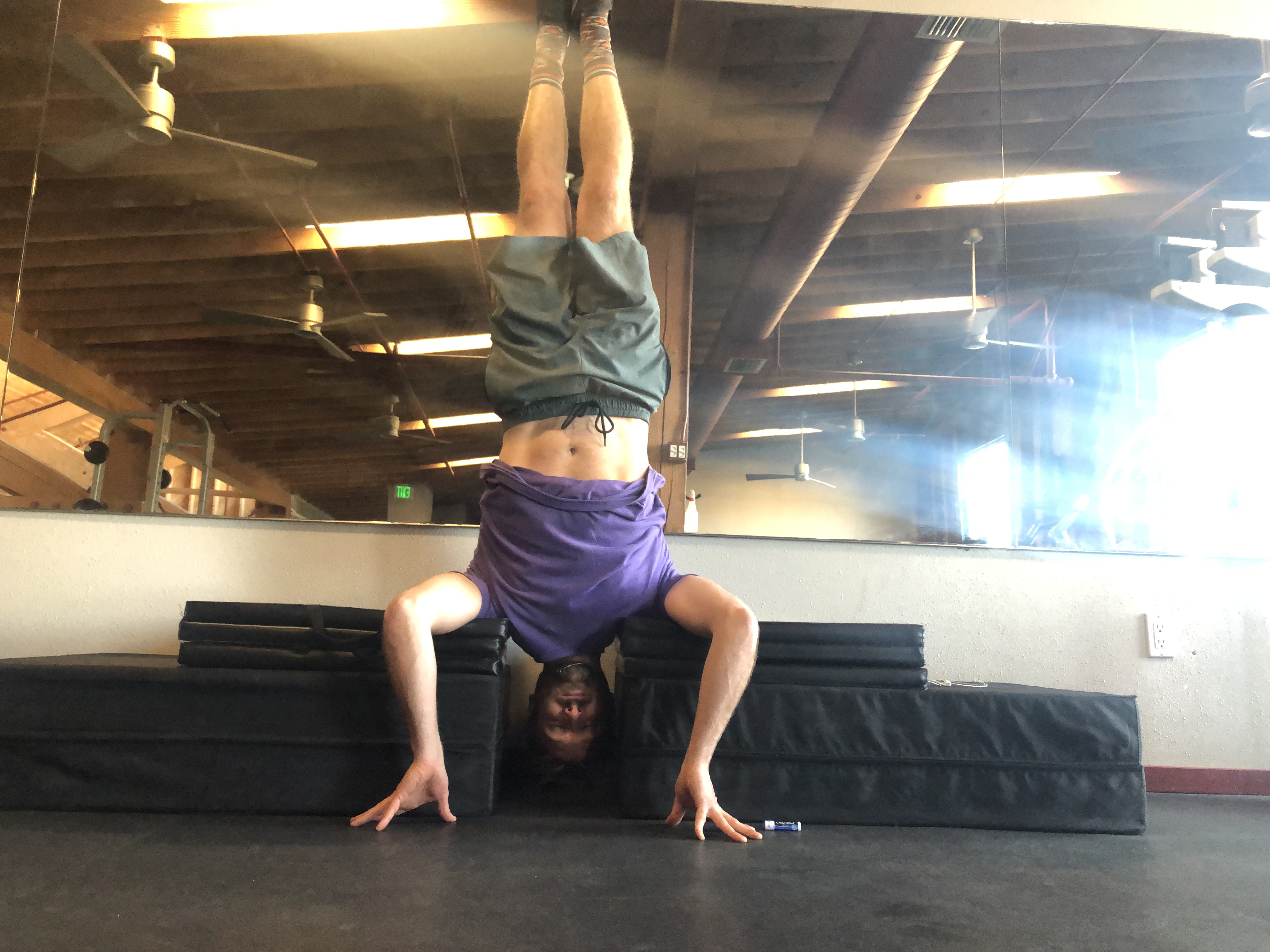 Handstand — full expression of structural alignment and strength